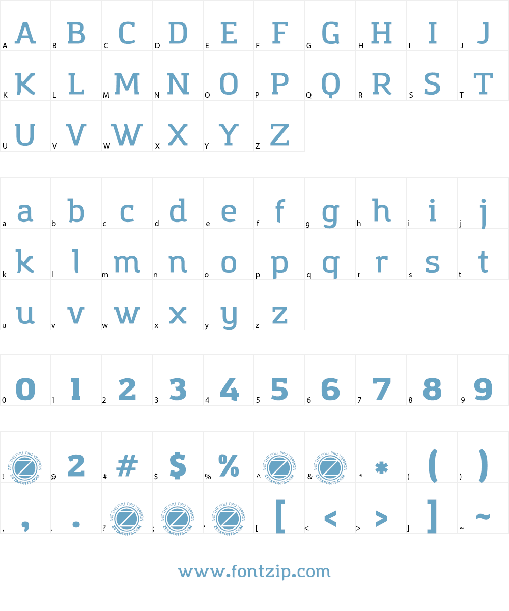 Amazing Infographic@ Font Character